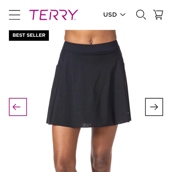 TERRY Indie Bike Skort - Picture 1 of 7